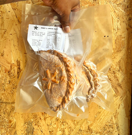 Bobby's Traditional Pasty - Frozen